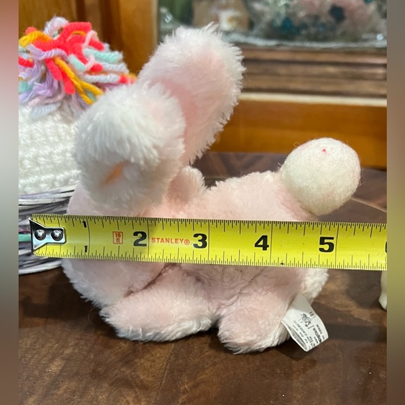 Vintage Spring Easter Lot 3 piece chicken bunny candle  Wallace Berrie Co plush - Picture 8 of 11